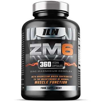 ZM6 - High Strength Zinc Magnesium Supplement - Zinc & Magnesium for Muscle Function Iron Labs Nutrition buy supplements canada