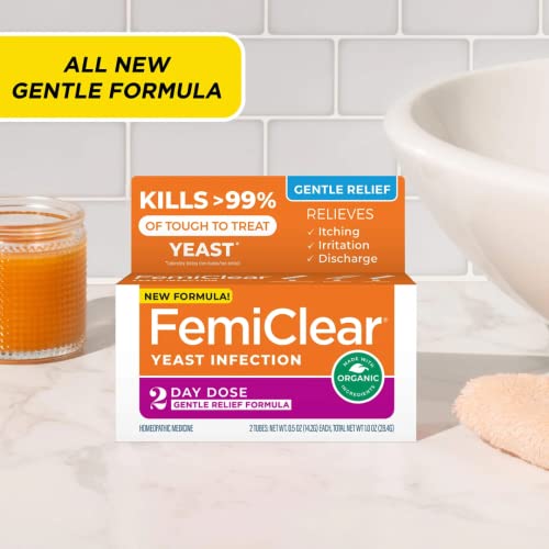 FemiClear Gentle Relief Formula 2 Day Infection Treatment, Gentle Formula for More Sensitive Individuals FemiClear buy supplements canada