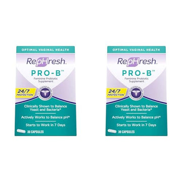 Rephresh Pro-B Probiotic Supplement for Women, 30 Oral Capsules (Pack of 2) Rephresh buy supplements canada