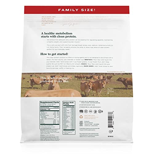 Natural Force Grass Fed Organic Whey Protein Powder – Non GMO Verified, Humane Natural Force buy supplements canada