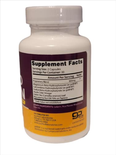(2 Pack) Keto Advantage Keto Burn Pills Includes Apple Cider Vinegar goBHB Exogenous Justified Laboratories buy supplements canada
