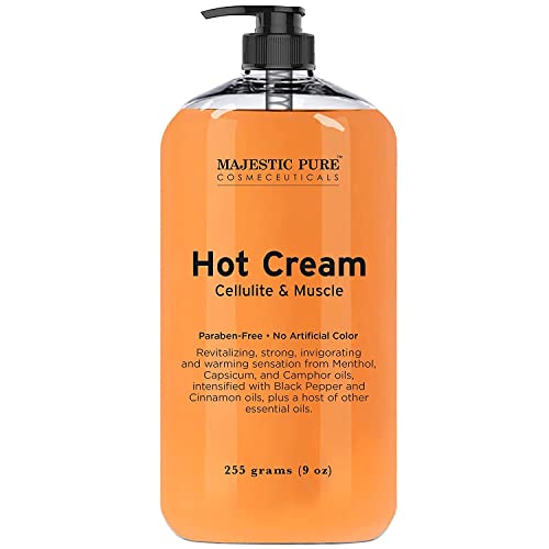 MAJESTIC PURE Hot Cream | Skin Tightening Sweat Cream, Cellulite Cream for Thighs MAJESTIC PURE buy supplements canada