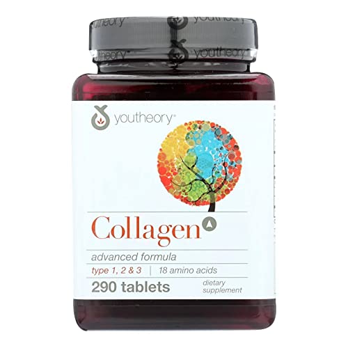 YOUTHEORY Collagen - Advanced Formula 290 Tablets YouTheory buy supplements canada