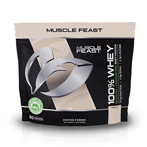 Muscle Feast 100% Grass-Fed Whey Protein, Pastured Raised Hormone Free All Natural Muscle Feast buy supplements canada