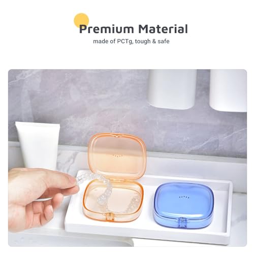 Slim Transparent Aligner Case with Magnetic Closure, Small Compact Retainer Holder Fits Maobuli buy supplements canada