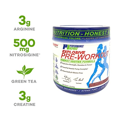 PERFORMANCE INSPIRED Nutrition Pre-Workout Powder - Contains Citrulline - Nitrosigine PERFORMANCE INSPIRED buy supplements canada