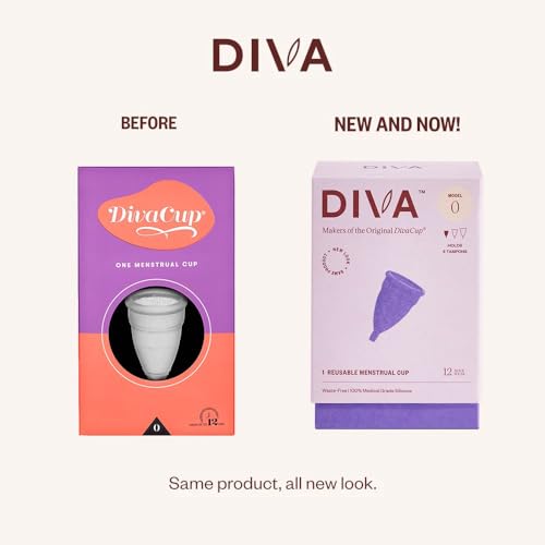 DivaCup - BPA-Free Reusable Menstrual Cup - Leak-Free Feminine Hygiene - Tampon and Pad DivaCup buy supplements canada