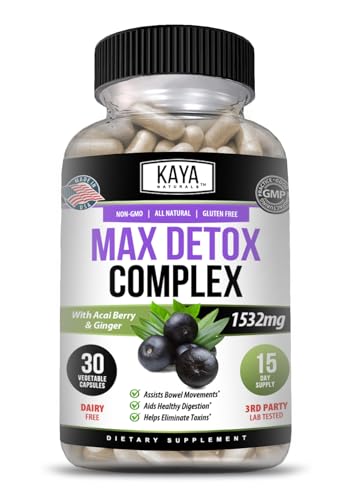 Kaya Naturals - Max Detox - 100% Natural, Healthy, Safe & New, Pure Herbal Ingredients Kaya Naturals buy supplements canada
