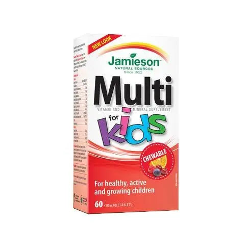 Jamieson Multivitamin for Kids, 60 chewable tabs Jamieson Laboratories buy supplements canada