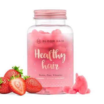 Bloom Hair Gummies for Faster Hair Growth & Biotin Vitamins for Rapid Hair Growth Bloom Hair buy supplements canada