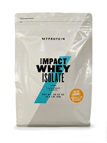 Myprotein Impact Whey Isolate Protein Powder (Caramel, 2.2 Pound (Pack of 1)) Myprotein buy supplements canada