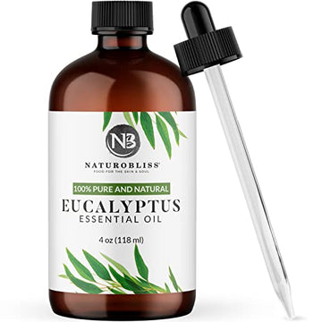 NaturoBliss 100% Pure Natural Undiluted Eucalyptus Essential Oil (4oz) Premium Therapeutic Grade NaturoBliss buy supplements canada