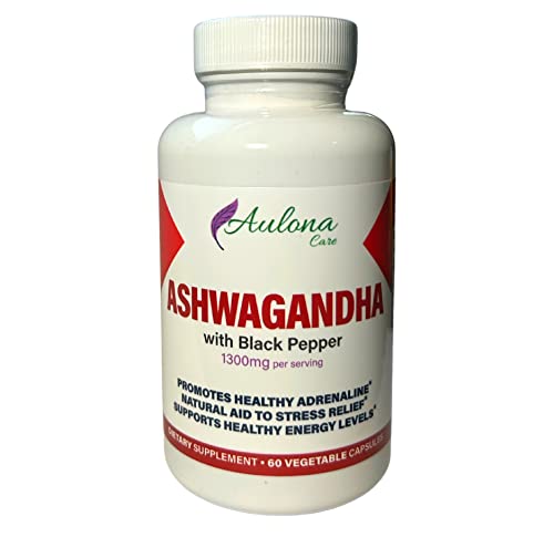 Aulona Care Ashwagandha with Black Pepper 1300mg for Healthy Adrenaline, Stress Relief Aulona Care buy supplements canada