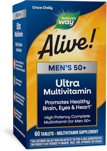 Nature's Way Alive! Men’s 50+ Daily Ultra Potency Complete Multivitamin Nature's Way buy supplements canada