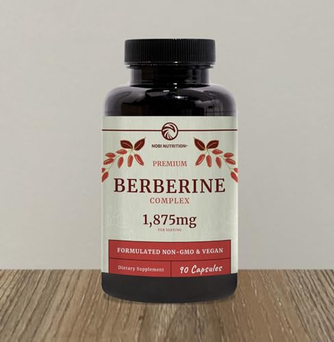 Berberine HCL 1500mg for Weight Management | Botanical Keto Inducing Berberine Supplement Nobi Nutrition buy supplements canada