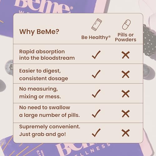 Be Healthy 3-in-1 Liquid Probiotics for Women and Men - Vitamin C, Zinc, Elderberry BeMe buy supplements canada