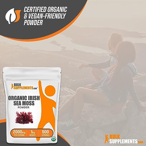 BULKSUPPLEMENTS.COM Organic Irish Sea Moss Powder - Sea Moss Supplement BULKSUPPLEMENTS.COM buy supplements canada