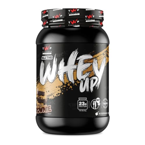 TWP Nutrition Platinum Series All The Whey Up Protein Powder Shake, 23g Whey Protein, Low Fat TWP buy supplements canada