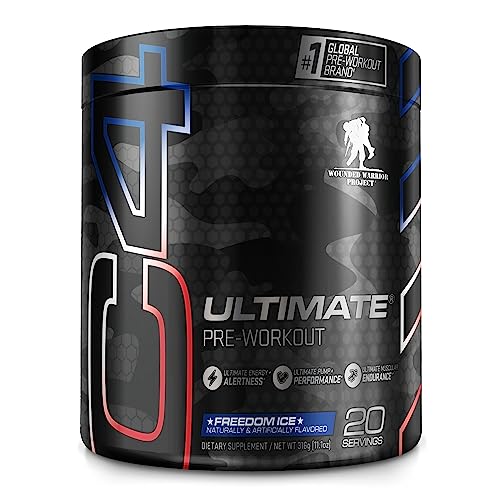 C4 Ultimate x Wounded Warrior Project Pre Workout Powder Freedom Ice - Sugar Free Cellucor buy supplements canada