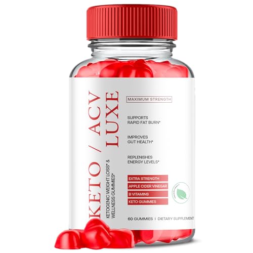 Keto Luxe - Keto Luxe Gummies - Keto Luxe ACV Gummies (1 Pack), 60 count Ark Labs buy supplements canada