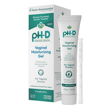 Boric Acid Moisturizing Vaginal Gel with Hyaluronic Acid, Vitamin E for Vaginal Dryness by pH-D pH-D Feminine Health Support buy supplements canada