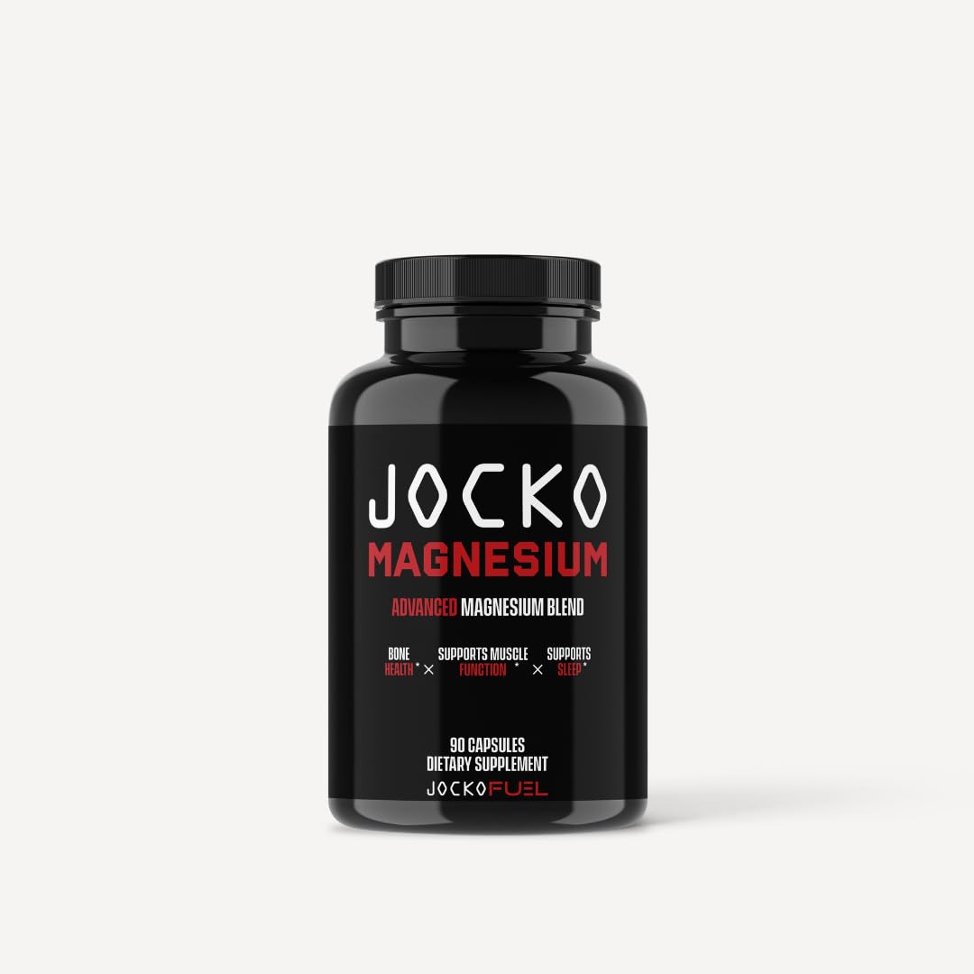 Jocko Fuel Magnesium Complex Supplement - Magnesium Glycinate, Citrate, & Taurate Capsules Dietary Supplement for Muscle Recovery & Relaxation, Heart, Nerve, Bone Support, & Sleep 30-Day Supply Jocko Fuel buy supplements canada
