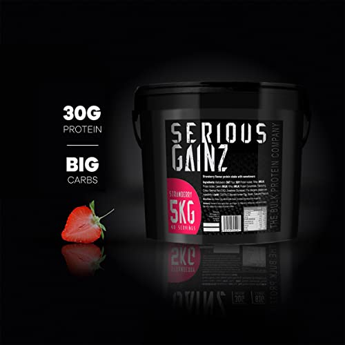 The Bulk Protein Company, SERIOUS GAINZ - Whey Protein Powder - Weight Gain, Mass Gainer The Bulk Protein Company buy supplements canada