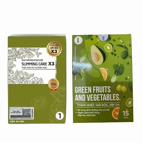 Slimming Care Newest Version X3 Type 1 Diet for Everyone (30pills/Box) + Free Vegetable Heath Secret buy supplements canada