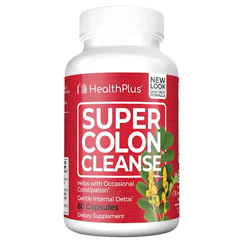 Health Plus Super Colon Cleanse Digestive Support | Constipation Relief to Reduce Bloating Health Plus buy supplements canada