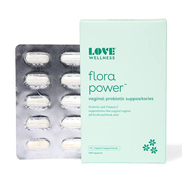 Love Wellness Vaginal Probiotic Suppositories, Flora Power | Fast-Acting Love Wellness buy supplements canada