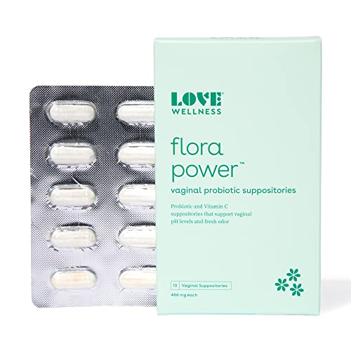 Love Wellness Vaginal Probiotic Suppositories, Flora Power | Fast-Acting Love Wellness buy supplements canada