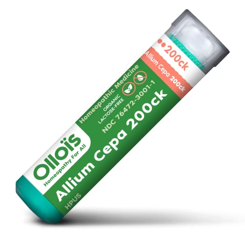 OLLOIS Allium Cepa 200ck Organic & Lactose-Free Homeopathic Medicine, 80 Pellets (Pack of 1) OLLOÏS buy supplements canada