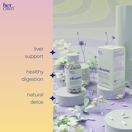 her own Cleanse, Gentle Detox, Supports Healthy Gut, Ocean Algae Cleanse, Prebiotic/Probiotic Blend her own buy supplements canada