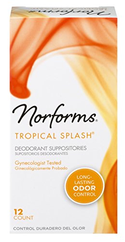 Norforms Suppositories Tropical Splash 12 Count (Pack of 3) Norforms buy supplements canada