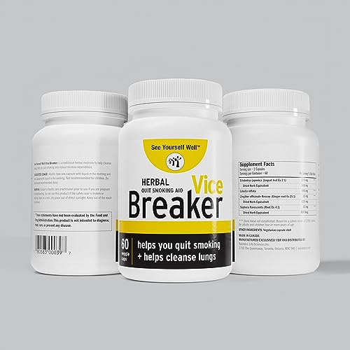 Vice Breaker: Quit Smoking for The Last Time. Stop Smoking Within 30 Days See Yourself Well buy supplements canada