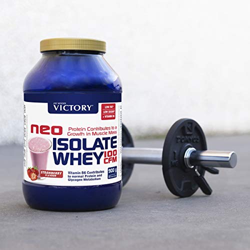 Joe Weider Victory Neo Iso Whey 100CFM 900gr Strawberry; 100% Whey Protein Isolate JOE WEIDER VICTORY buy supplements canada