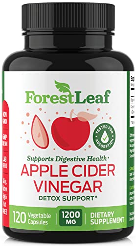 ForestLeaf - Apple Cider Vinegar Capsules with Cayenne Pepper Powder 1200mg ForestLeaf buy supplements canada