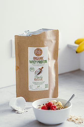 Ekopura Organic Whey Protein 500g | 80% Protein | Hormone Free, GMO-Free, Soy-Free, Additive Free Ekopura buy supplements canada