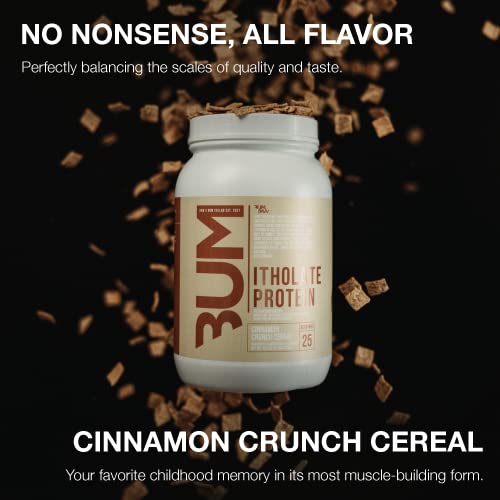 RAW Whey Isolate Protein Powder, Cinnamon Crunch (CBUM Itholate Protein) - 100% Grass RAW buy supplements canada