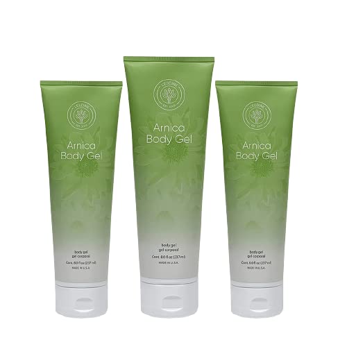 L’EUDINE Arnica Gel – Pack of 3 – Extra Strength for Bruise Relief, Wonder-Plant for Treating Muscle Soreness, Bruising, and Swelling - Fast Absorbing, Natural Formula L'eudine buy supplements canada