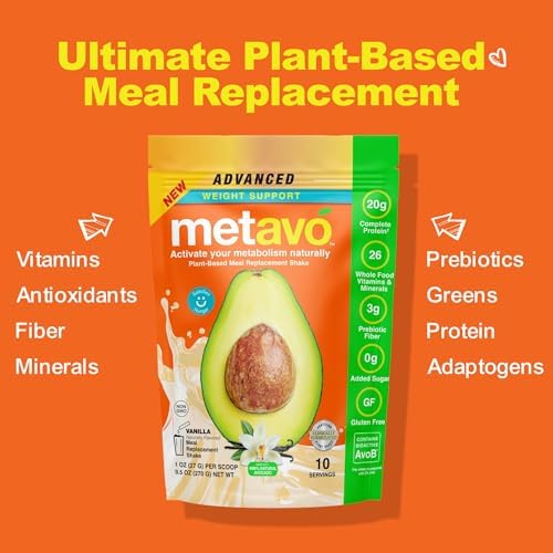 Metavo Advanced Weight Support Meal Replacement Vanilla Metavo buy supplements canada
