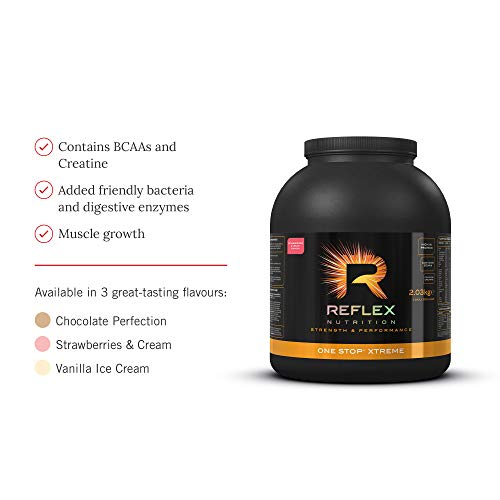Reflex Nutrition One Stop Xtreme |Serious Mass Protein Powder | 55g Protein Reflex Nutrition buy supplements canada