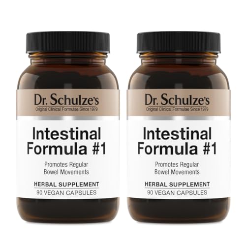 Dr. Schulze's Intestinal Formula #1 Colon Bowel Cleanse, 90 caps, 2 Count Dr. Schulze's buy supplements canada