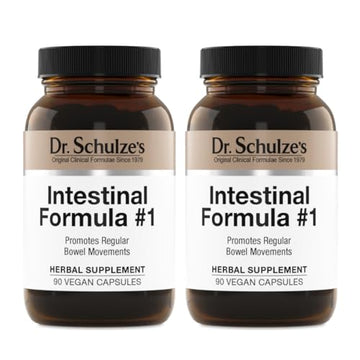 Dr. Schulze's Intestinal Formula #1 Colon Bowel Cleanse, 90 caps, 2 Count Dr. Schulze's buy supplements canada