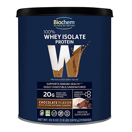 Biochem, Whey Protein Powder, 20g of Protein to Support Muscles and Intense Workouts Biochem buy supplements canada