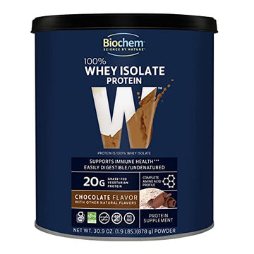 Biochem, Whey Protein Powder, 20g of Protein to Support Muscles and Intense Workouts Biochem buy supplements canada
