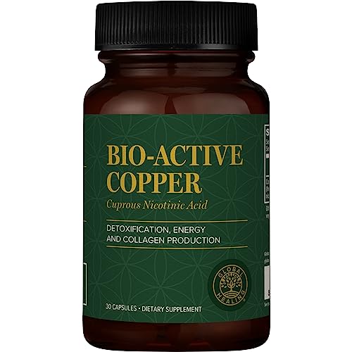 Global Healing Bio-Active Copper Supplement Cu1 - Cuprous Nicotinic Acid Helps Detox Global Healing Center buy supplements canada