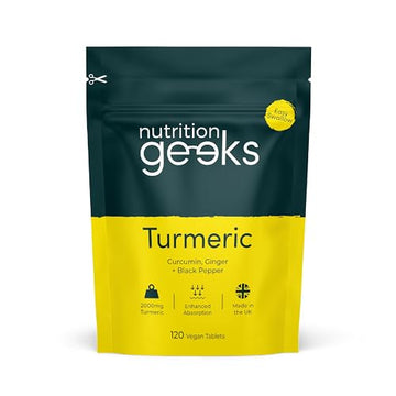 Nutrition Geeks Turmeric Tablets 2000 mg with Black Pepper & Ginger, High Strength Nutrition Geeks buy supplements canada