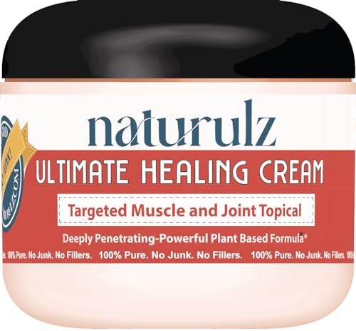 Naturulz Ultimate Healing Cream 4 Ounce Fast-Acting Topical for Backs, Knees, Shoulders, Muscles Naturulz buy supplements canada