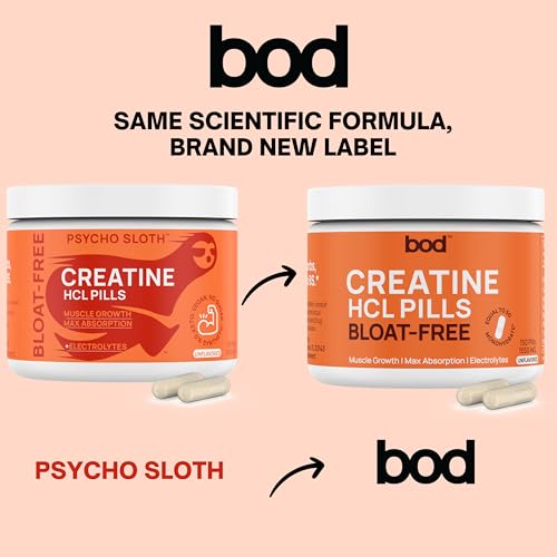 Creatine HCL Pills - Muscle Growth, Endurance, No Bloat, No Load, Not Flavored Goba Tea buy supplements canada